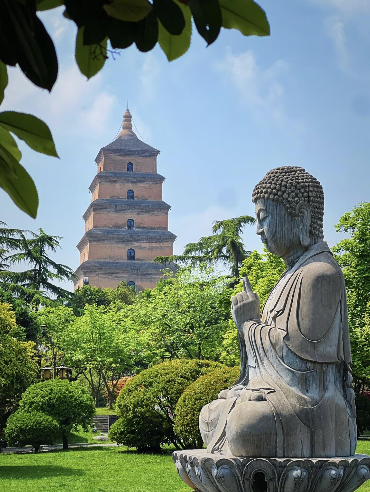 Giant Wild Goose Pagoda and Return Journey
