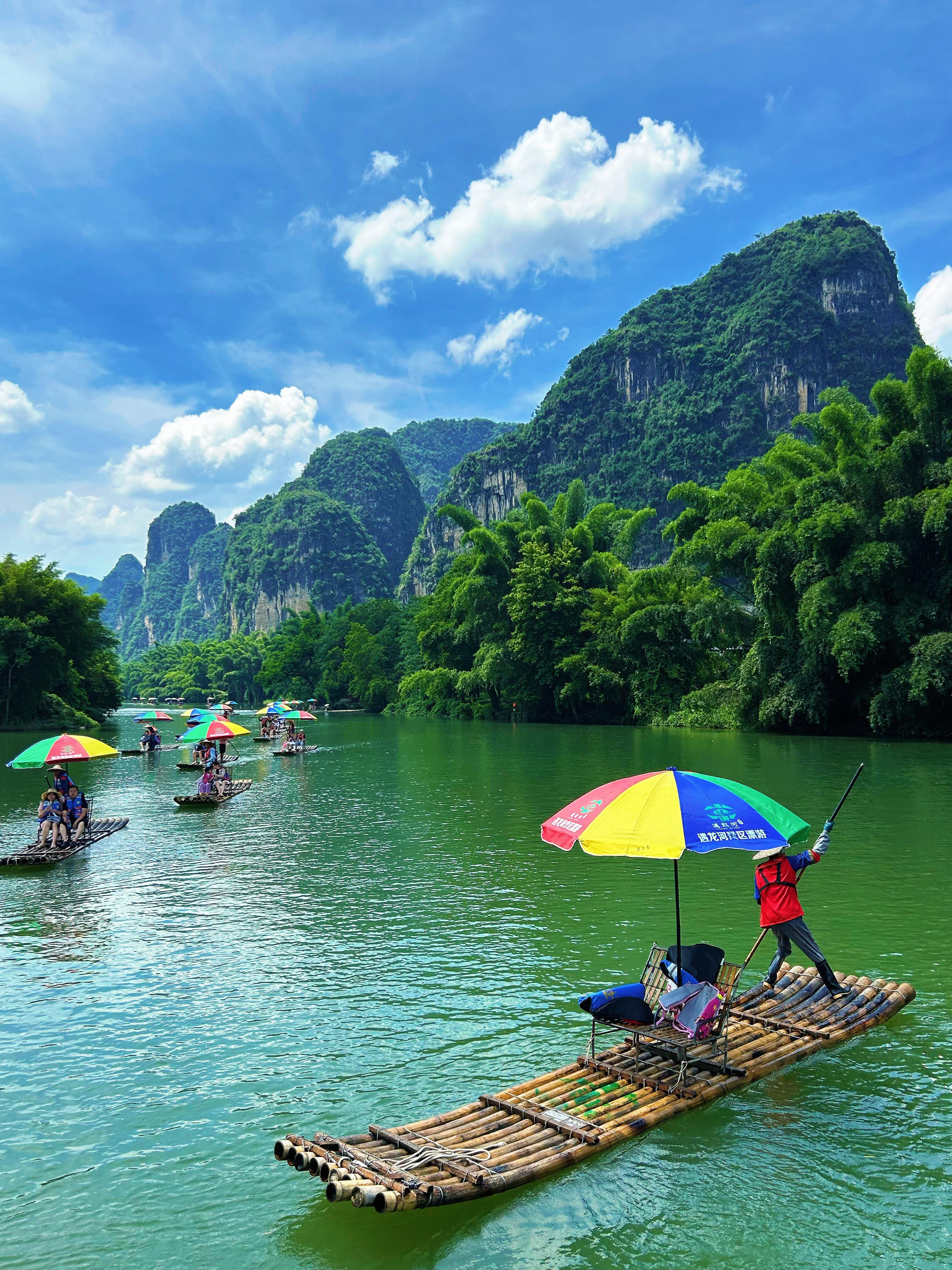 Arrival in Guilin