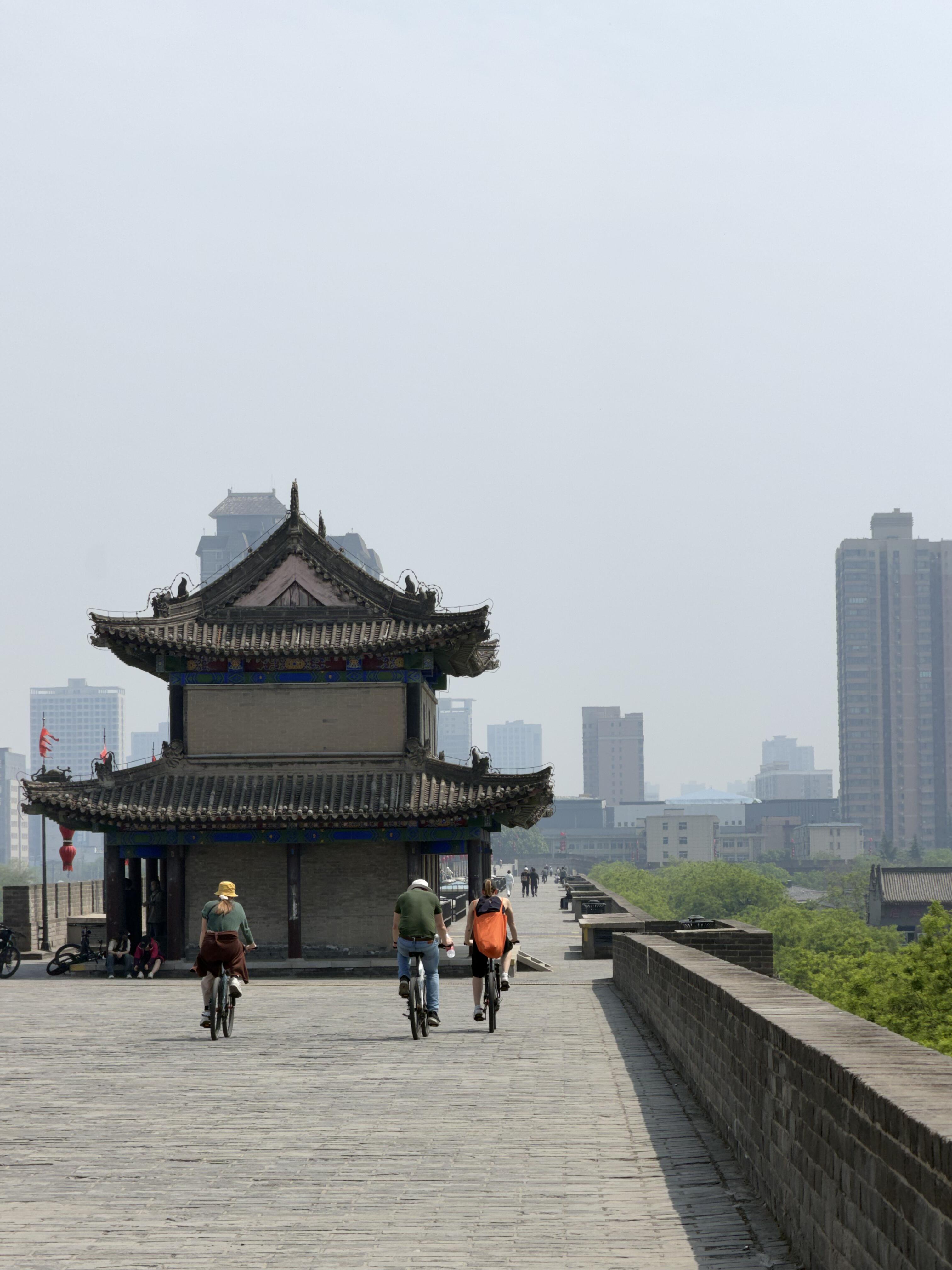 Xi'an Ming City Wall · Bell and Drum Tower Square
